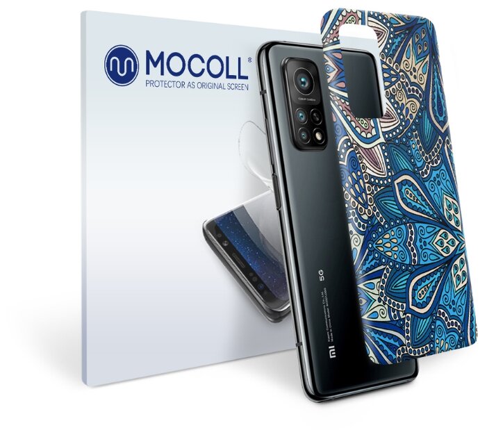 

Пленка защитная MOCOLL для задней панели Xiaomi Mi 10T 5G Богемный узор Флораль