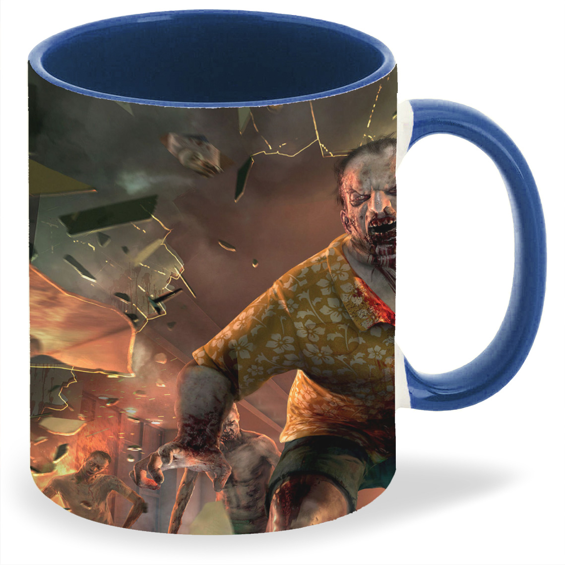 

Кружка CoolPodarok dead island Зомби Разбитое стекло, dead island Зомби Разбитое стекло