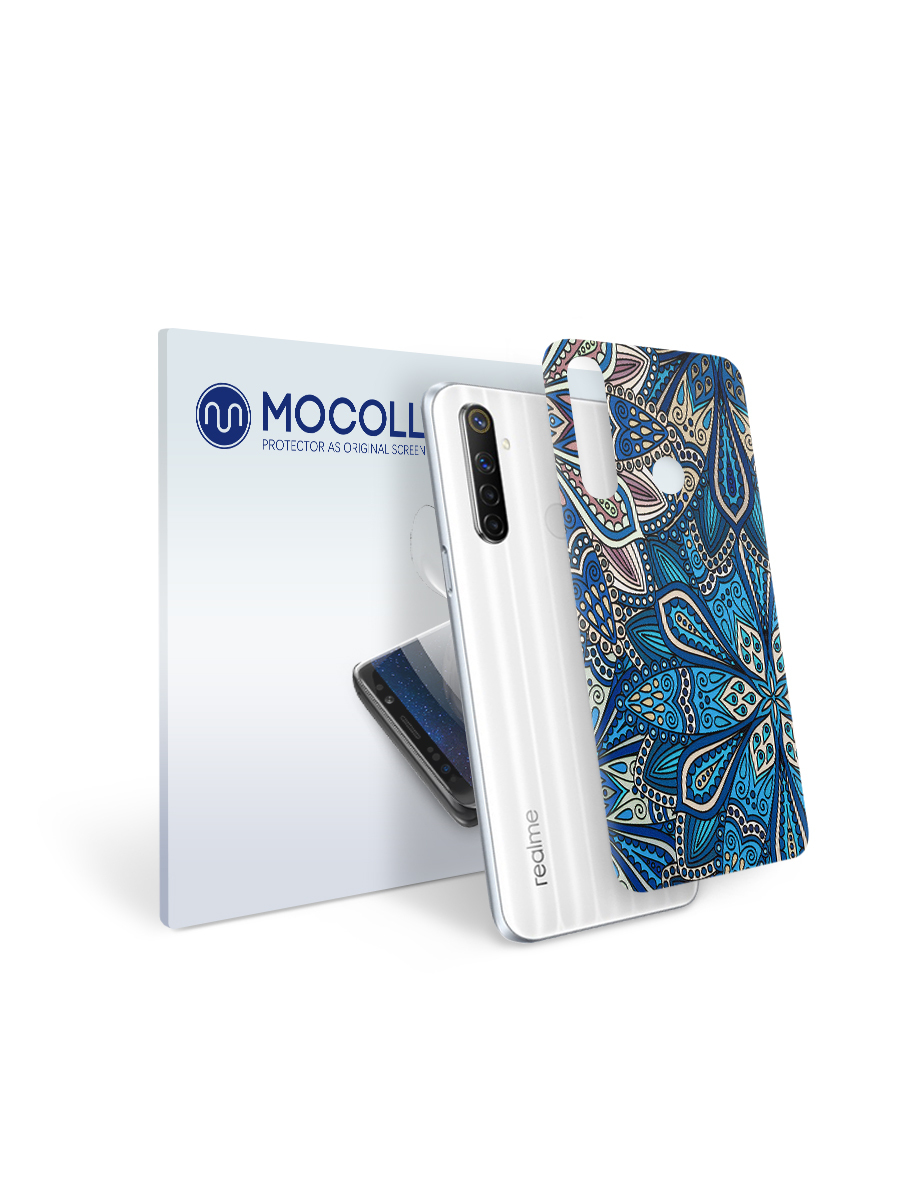 

Пленка защитная MOCOLL для задней панели REALME X3 SuperZoom Богемный узор Флораль