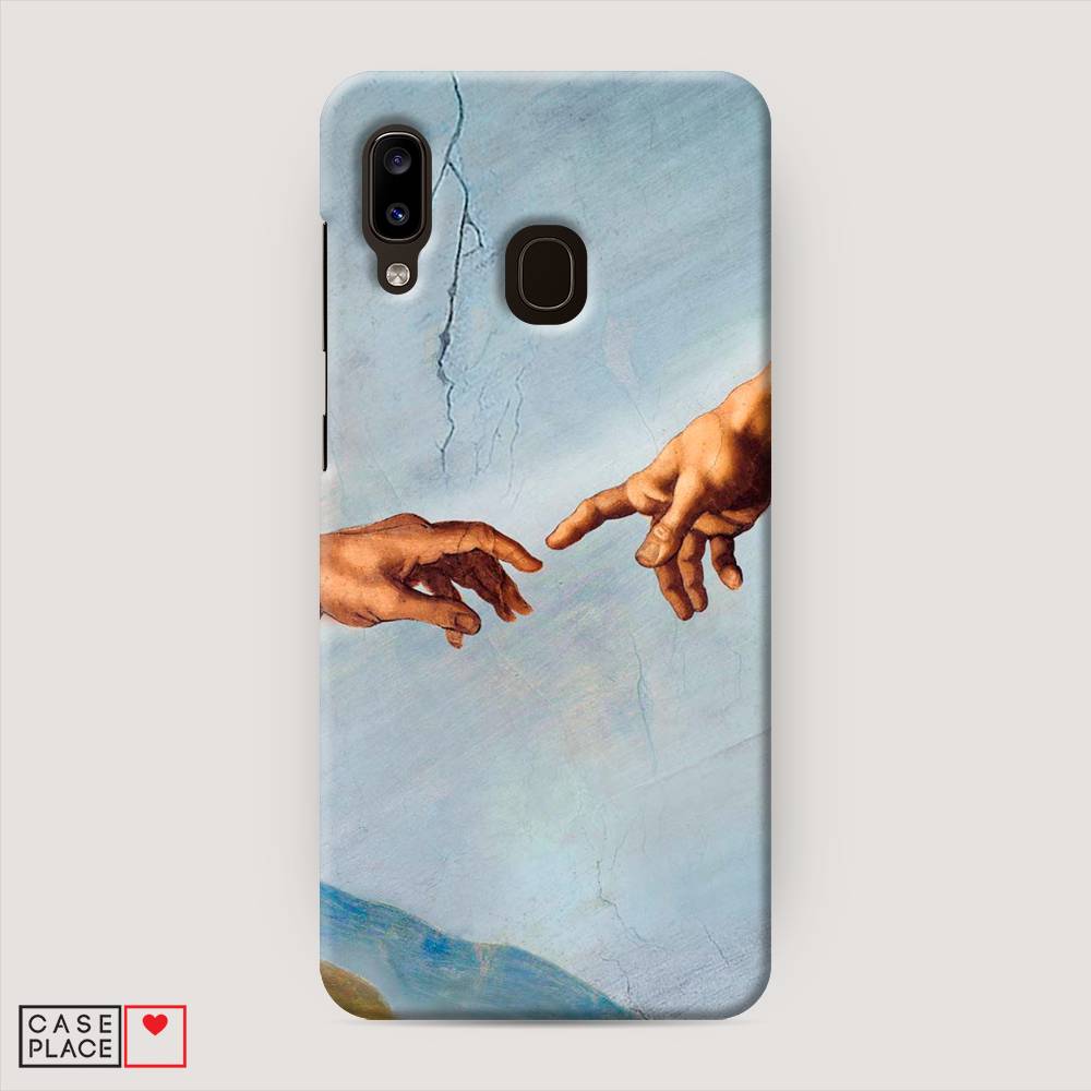 

Пластиковый чехол "Сотворение Адама" на Samsung Galaxy A30, 27520-7
