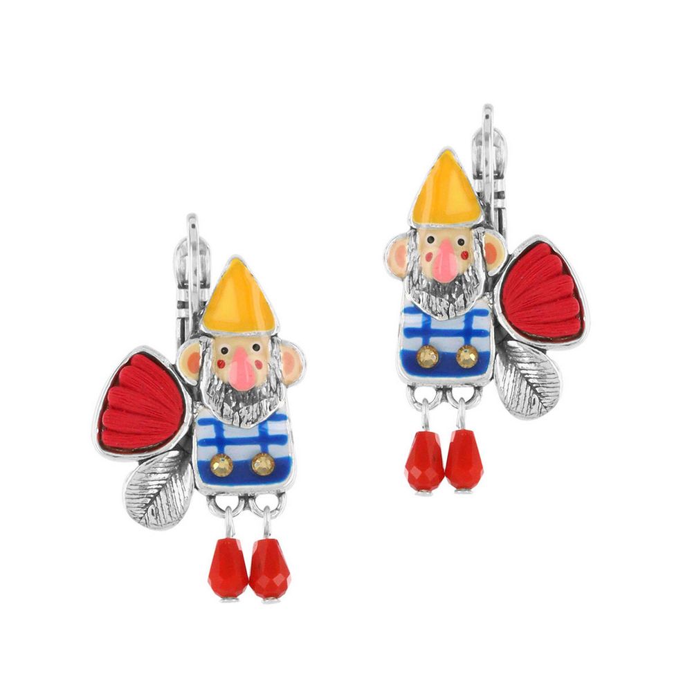 

Серьги из бижутерного сплава с бусинами TARATATA TT-E22-03709-10M, TT-E22-03709-10M