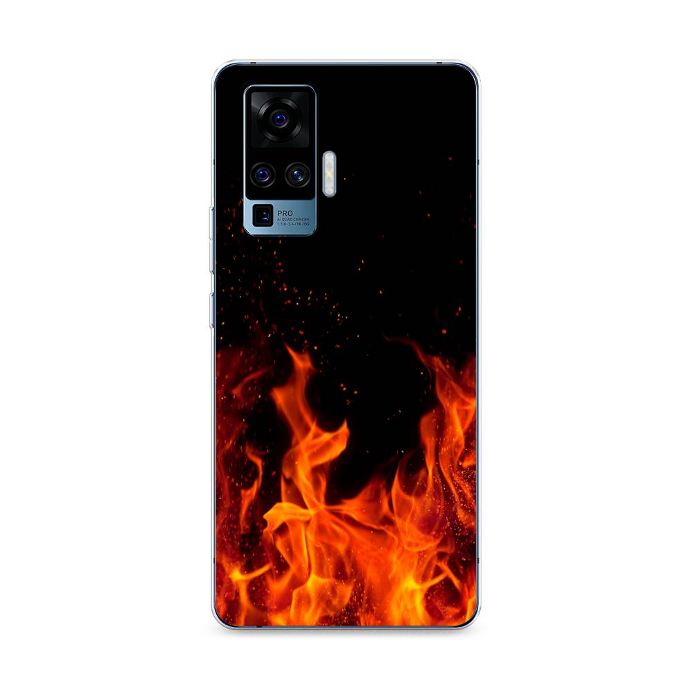 

Чехол Awog на Vivo X50 Pro "Все в огне", Разноцветный, 262350-4