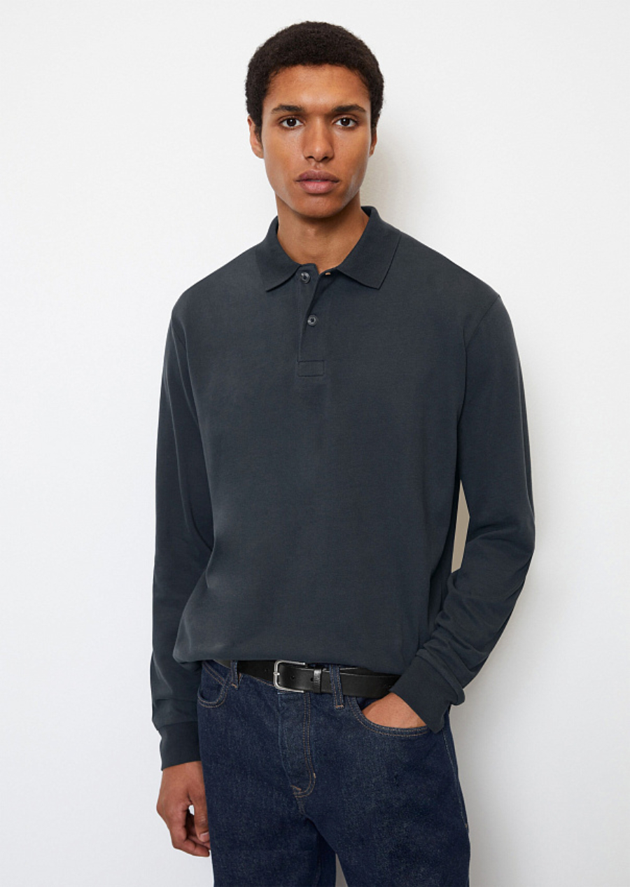 

Лонгслив мужской Marc O’Polo 329204255042 синий 2XL, 329204255042