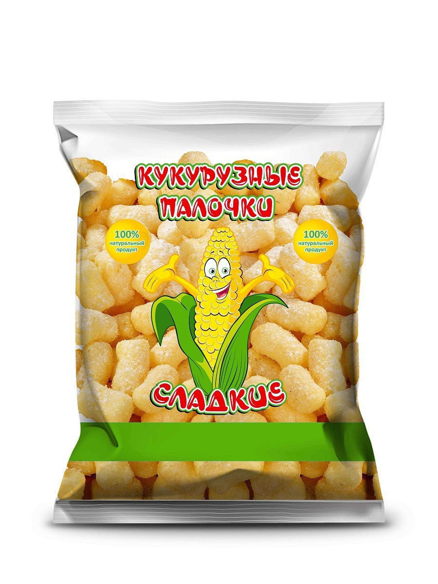 

Кукурузные палочки SnackLeader со вкусом банана 130 г