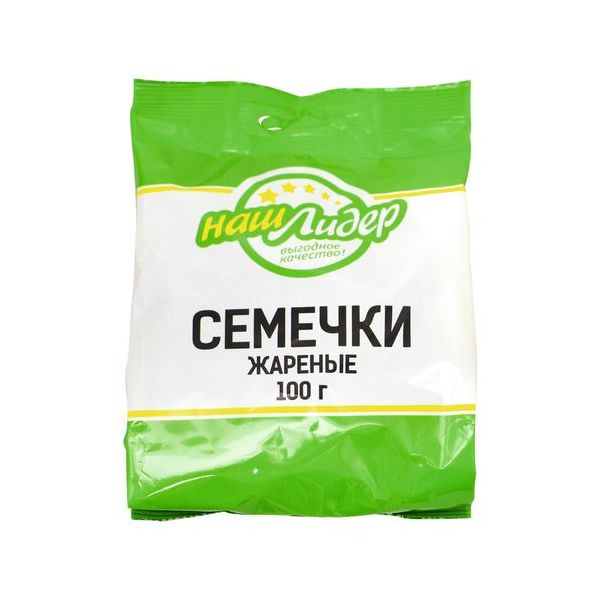 

Семечки Наш Лидер жареные 100 г