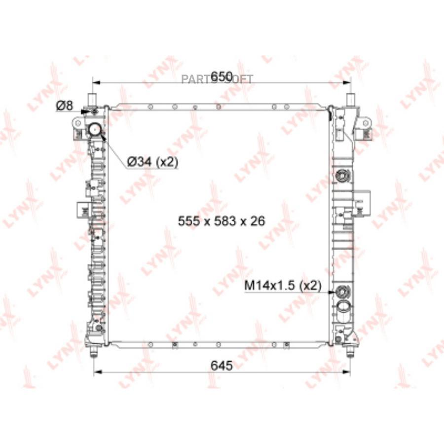

Радиатор SSANGYONG ACTYON I/KYRON 2.0D-2.3 2005 => AT