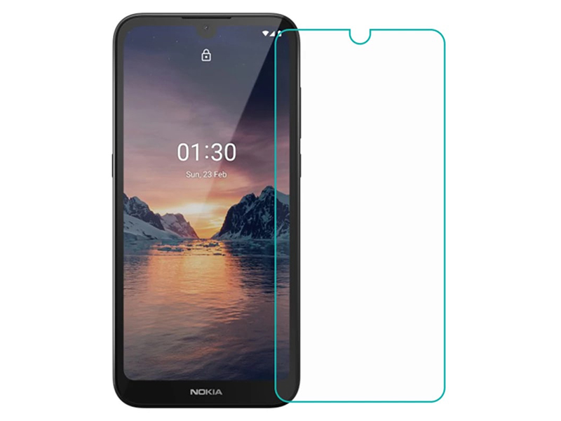 

Гибридное защитное стекло Krutoff для Nokia 1.3 228864, Nokia 1.3