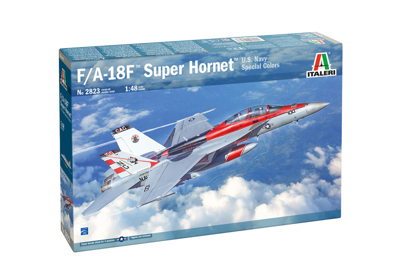 

Сборная модель Italeri F/A-18F Super Hornet U.S. Navy Special Colors 2823