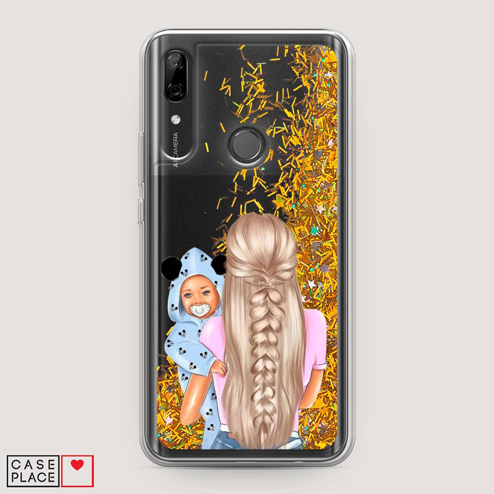 

Чехол Awog на Huawei P Smart Z "Молодая мама", Бежевый;голубой, 69490-1