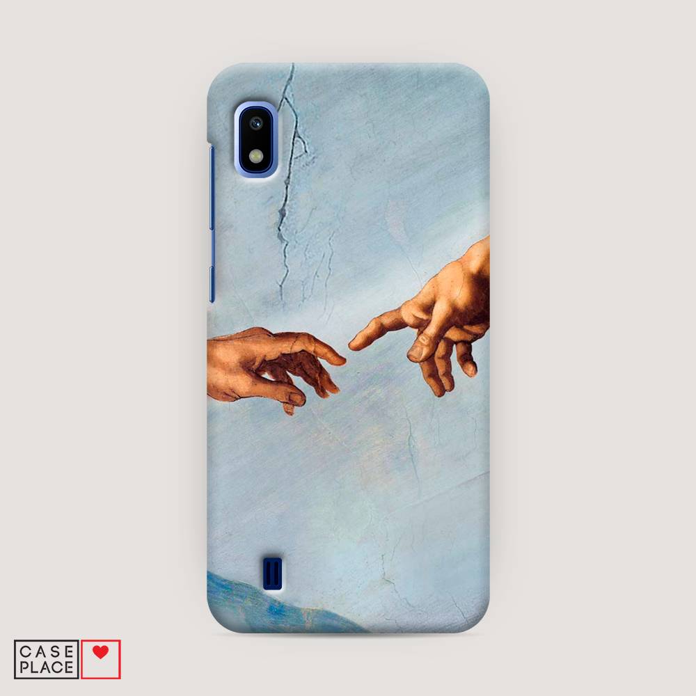 

Пластиковый чехол "Сотворение Адама" на Samsung Galaxy A10, 27920-7