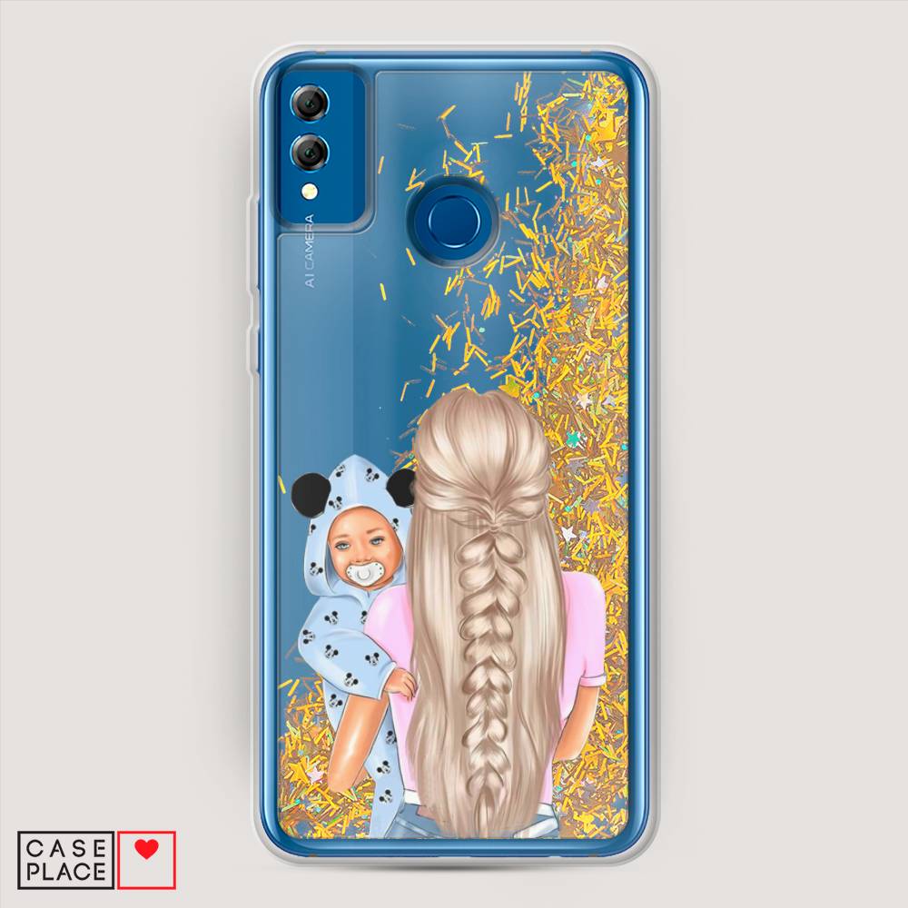 

Чехол Awog на Honor 8X "Молодая мама", Бежевый;голубой, 66790-1
