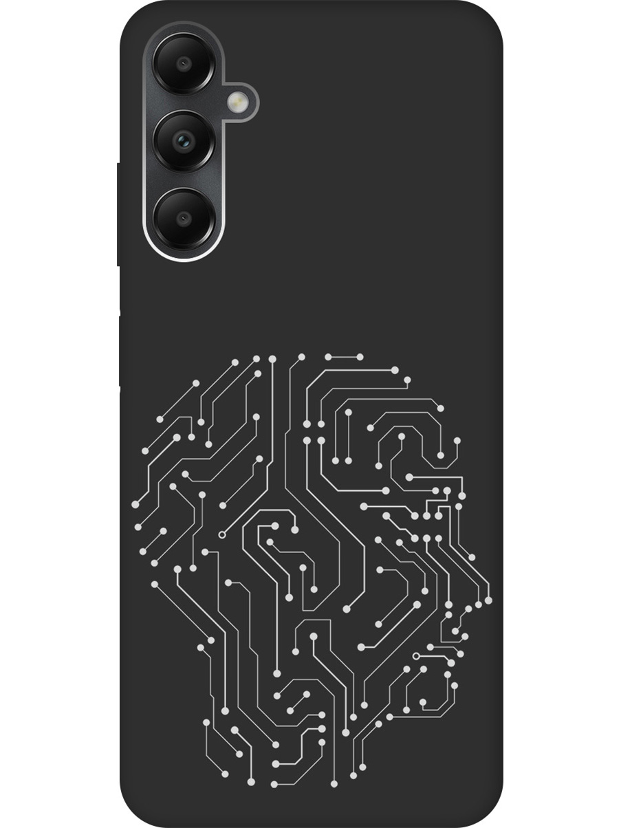 

Матовый Soft Touch силиконовый чехол на Samsung Galaxy A05s "Mindmap" черный, Черный;белый, 20001457