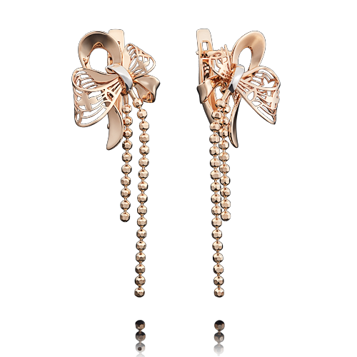 

Серьги из золота PLATINA jewelry 02-3922-00-000-1110-48, 02-3922-00-000-1110-48