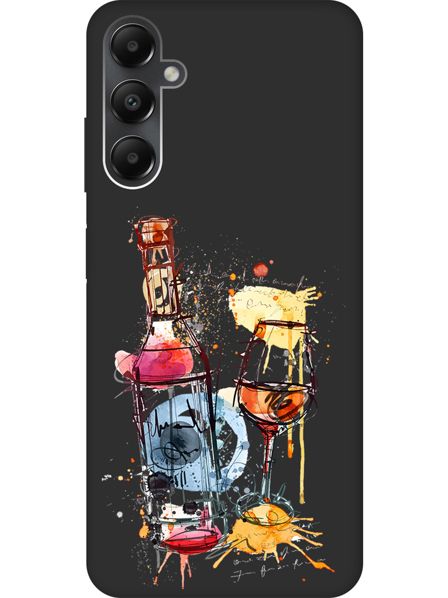 

Матовый Soft Touch силиконовый чехол на Samsung Galaxy A05s "Aquarelle Wine" черный, Черный;голубой;красный;оранжевый, 20001457