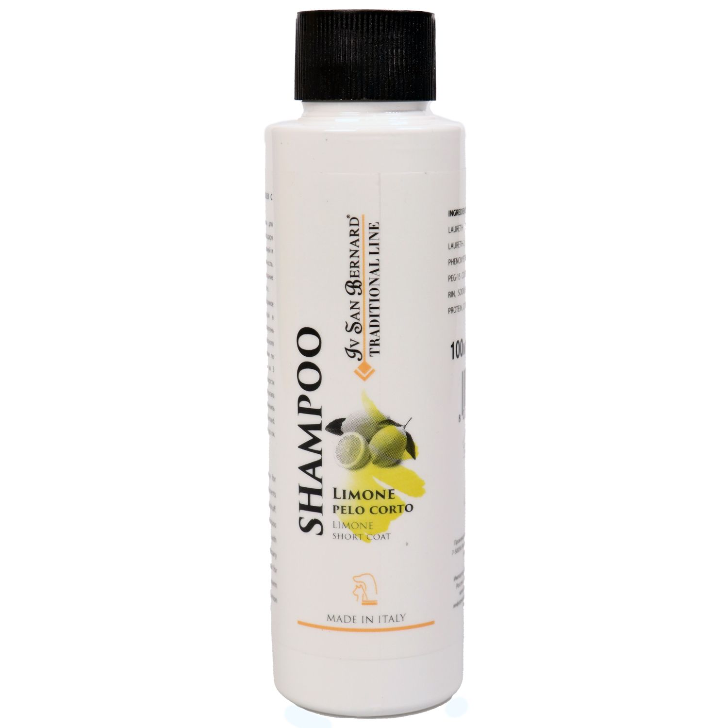 

Шампунь для короткой шерсти, ISB Traditional Line Lemon, 100 мл, Lemon