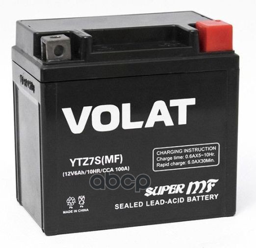 Аккумуляторная Батарея VOLAT арт. YTZ7SMF