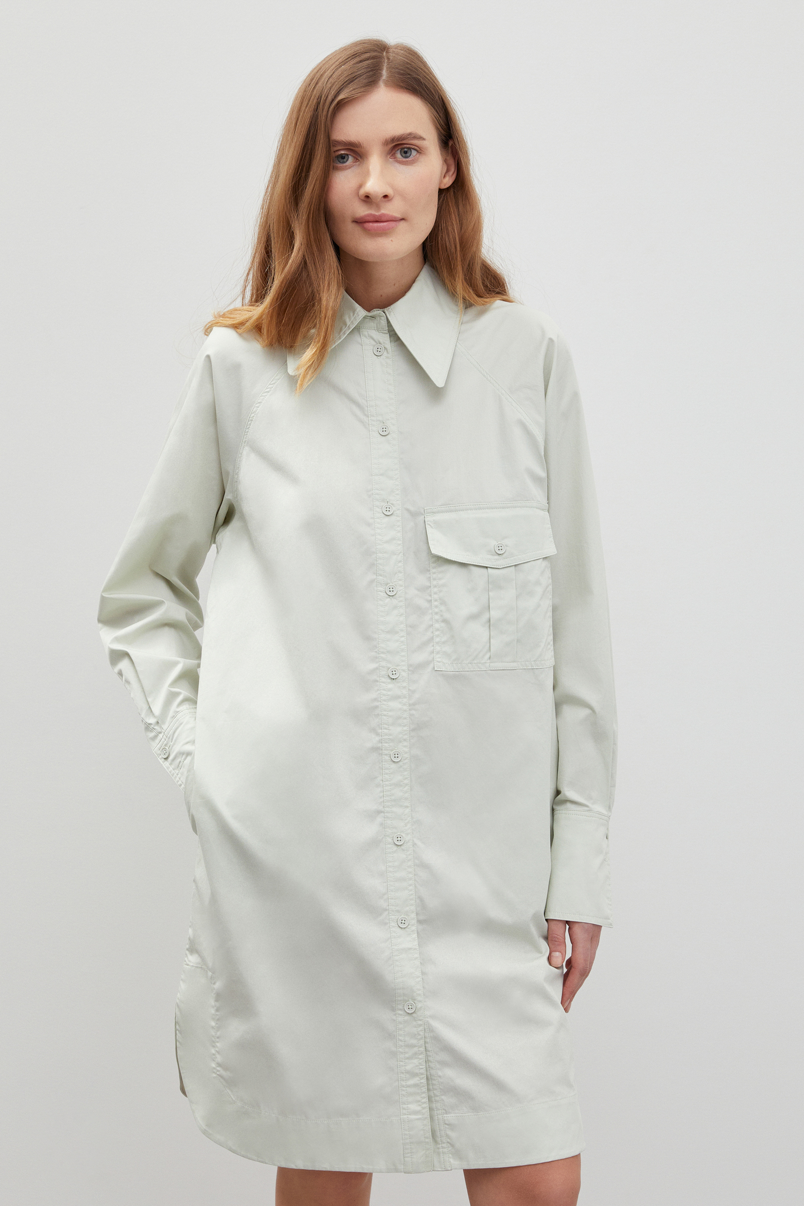 

Платье женское Finn Flare FBD110149 серое L, Серый, FBD110149