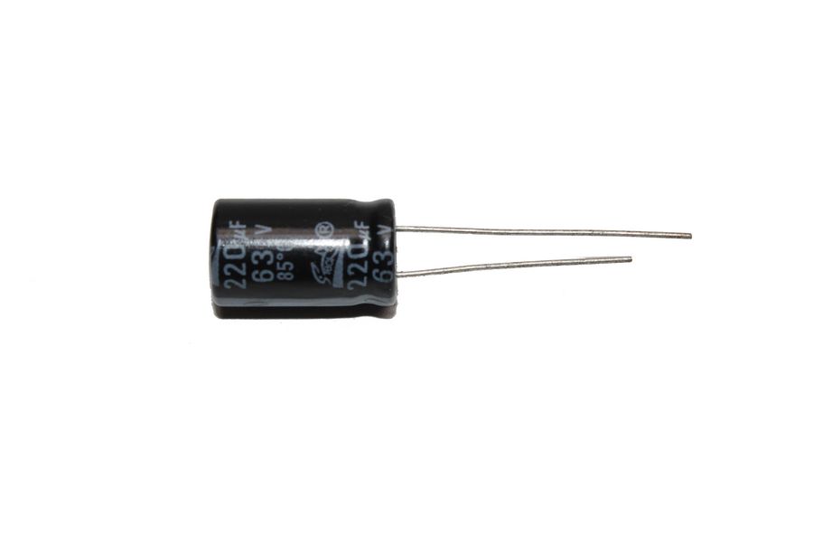 

Конденсатор 220/63V 85C