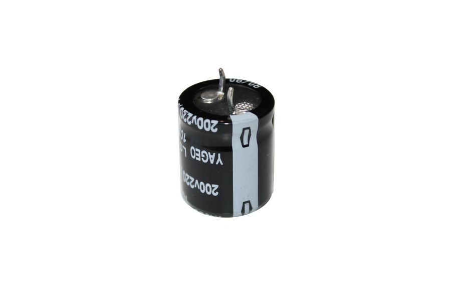 

Конденсатор 220/200V d22 h26 105C