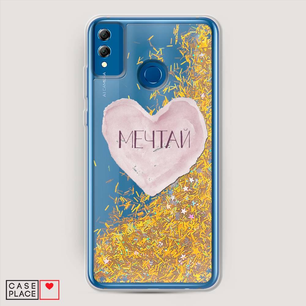 

Чехол Awog на Honor 8X "Мечтай сердце", Розовый, 66790-1