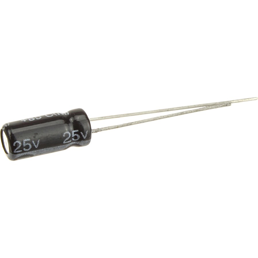 

Конденсатор 22/25V d5 h12 85С
