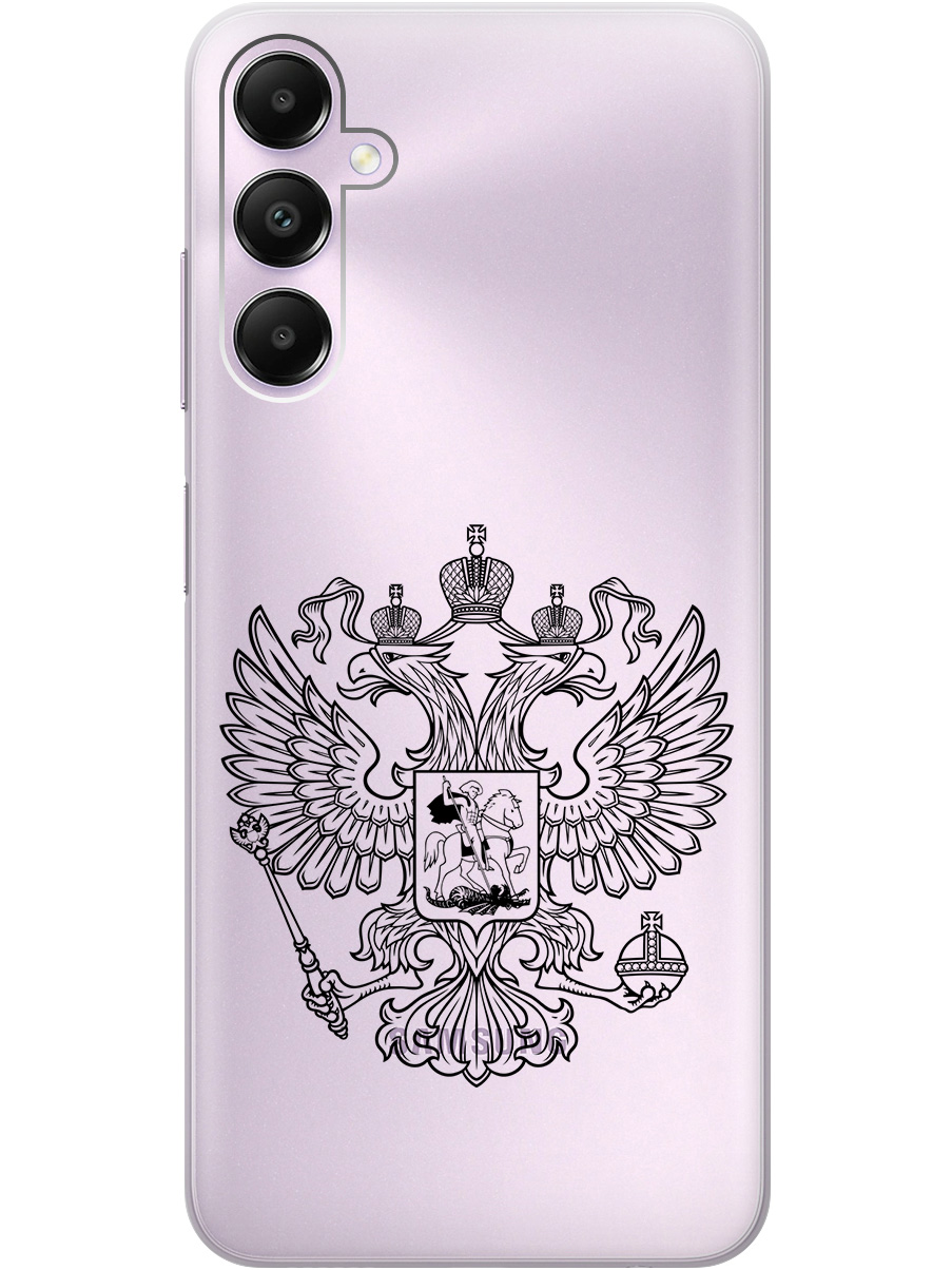 

Силиконовый чехол на Samsung Galaxy A05s "Patriotic Spirit", Прозрачный;серый;черный, 20001456