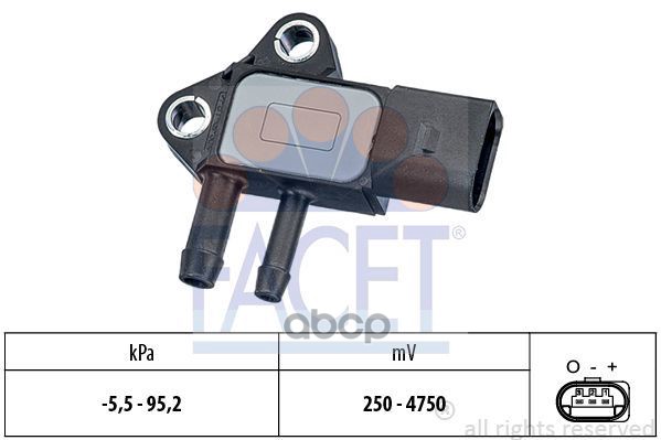 

Датчик Давления Воздуха Facet арт. 103297