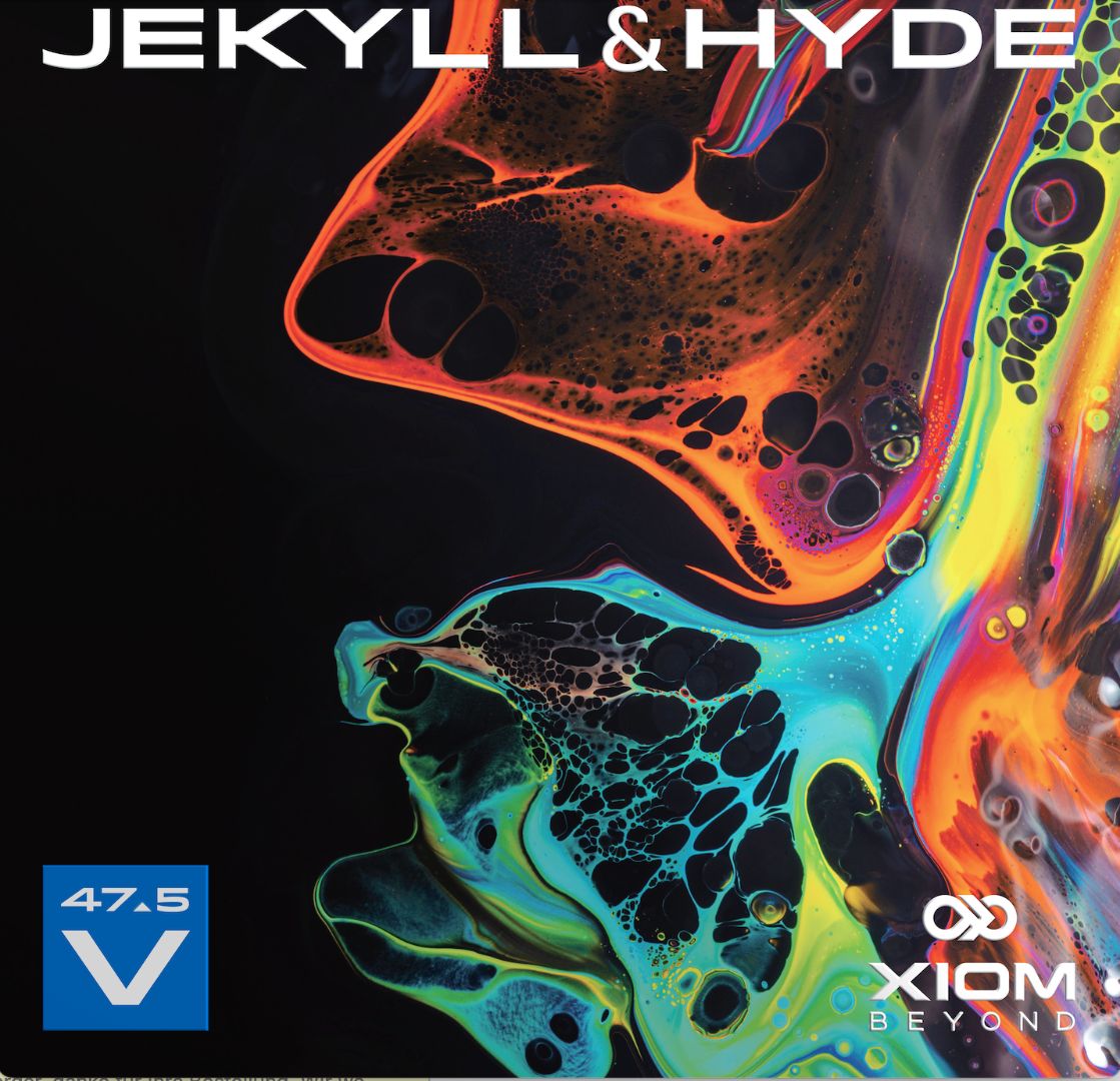 Накладка для ракетки Xiom Jekyll Hyde V 47.5 красный, max