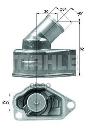 

Термостат Opel Astra F/Frontera A/Frontera B 93>04 Daewoo Evanda 02> MAHLE TI992