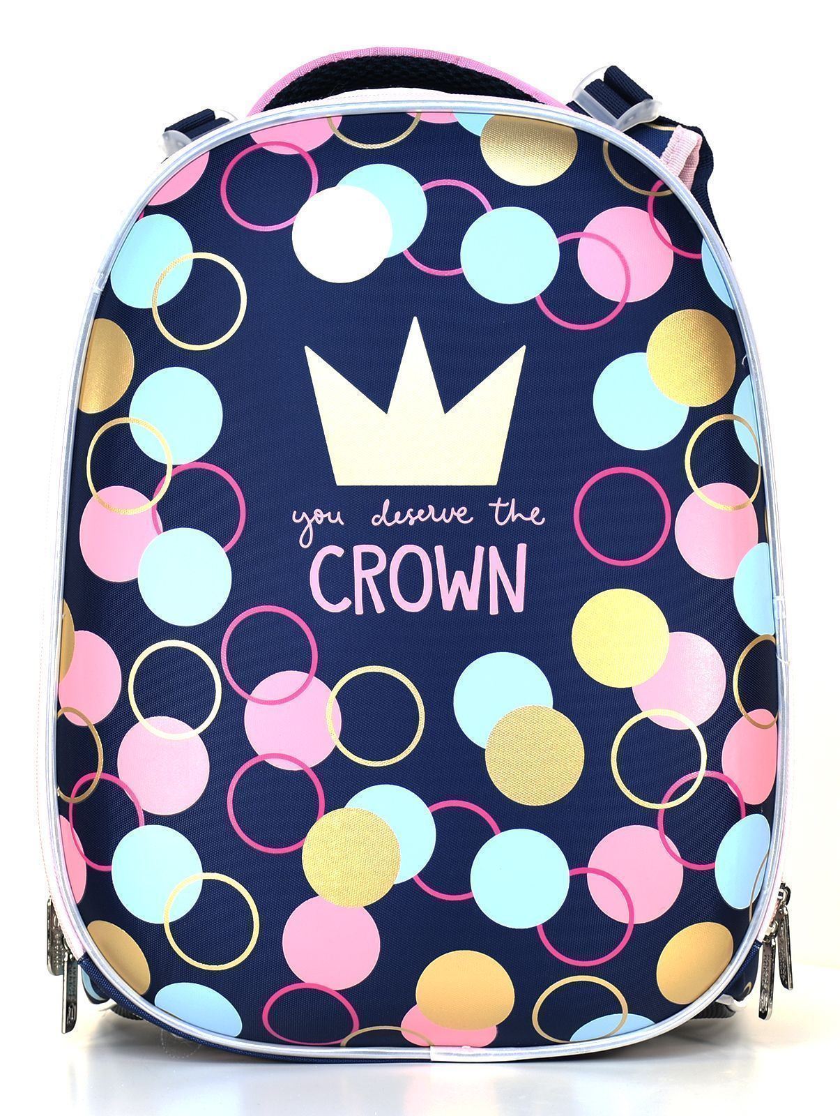 фото Рюкзак школьный schoolф ergonomic+. shiny crown schoolформат