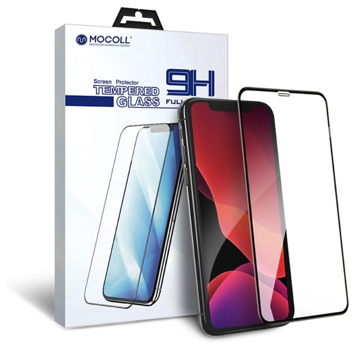 

Защитное стекло MOCOLL FullGlue 2.5D для iPhone 12 Mini 5.4' (Серия Platinum)
