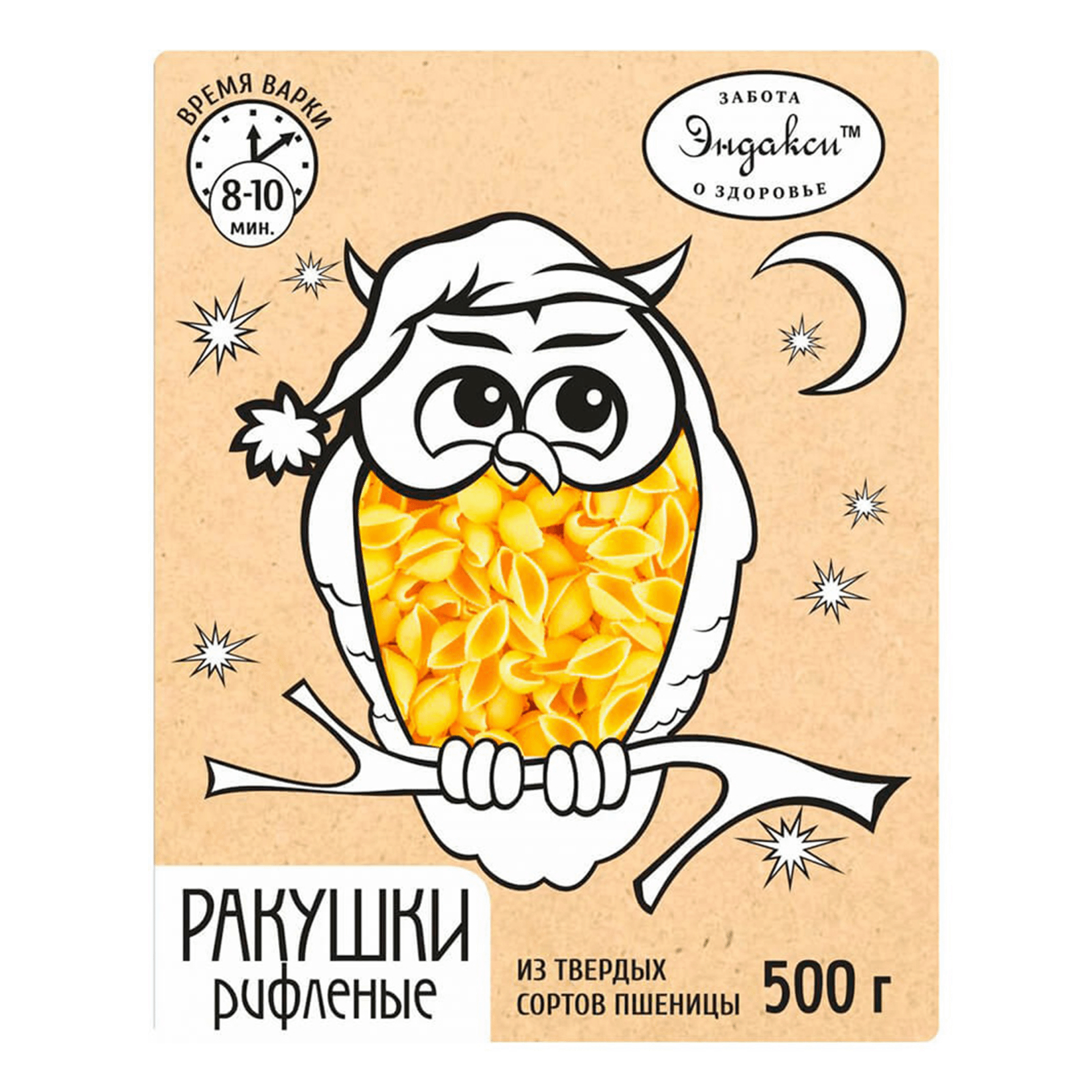 

Макаронные изделия Эндакси Ракушки рифленые 500 г