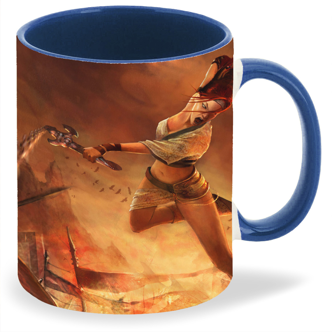 

Кружка CoolPodarok heavenly sword Девушка в бою, heavenly sword Девушка в бою