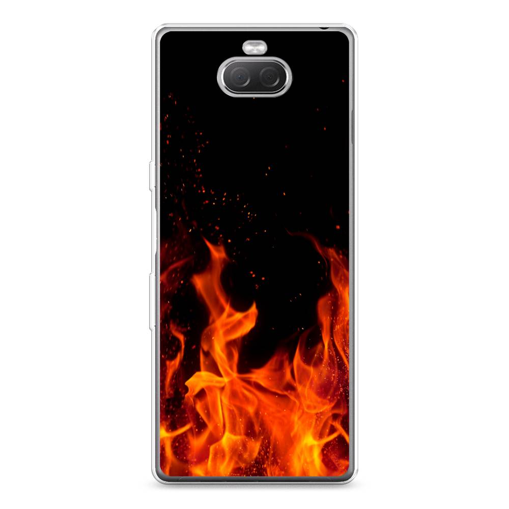 

Силиконовый чехол "Все в огне" на Sony Xperia 10 Plus, 54150-4
