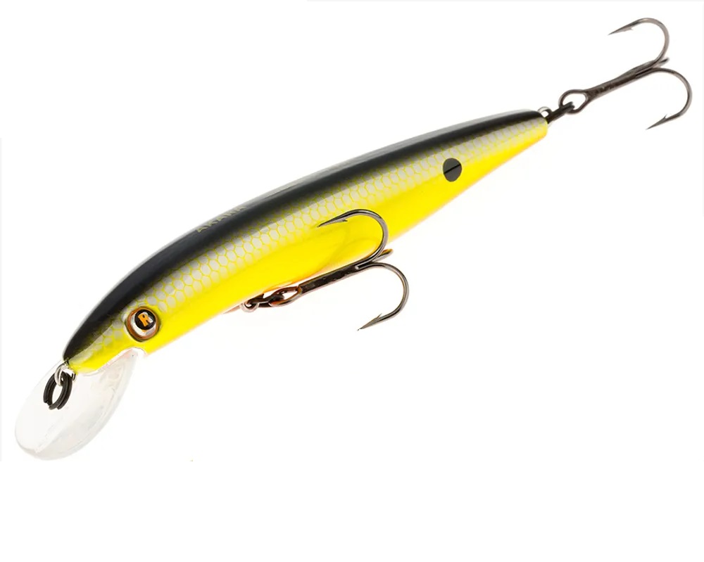 

Воблер Akara Predator 125F 21гр. (3/4 oz 5,0 in) A33, Желтый;черный, Predator