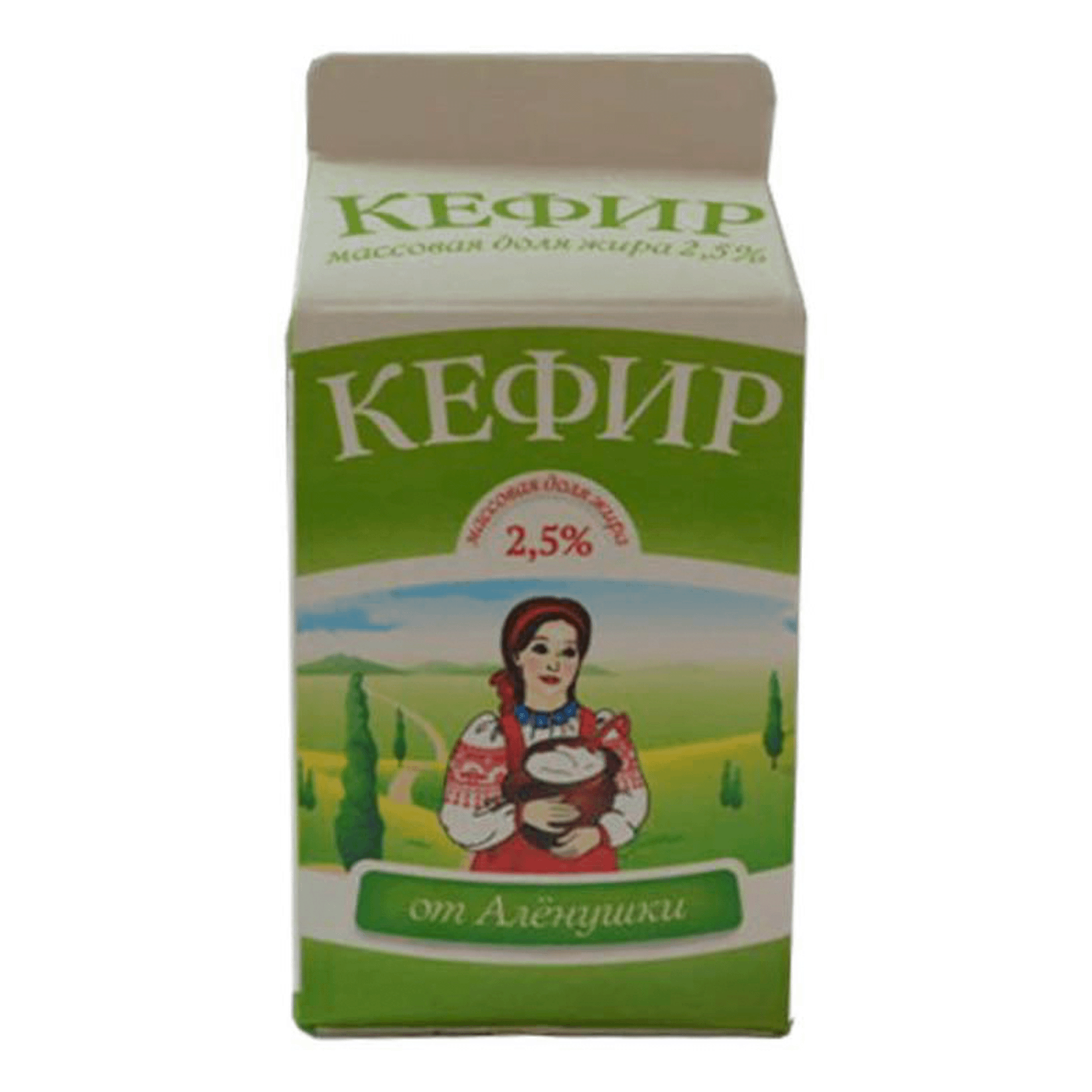 

Кефир От Аленушки 2,5% БЗМЖ 500 мл