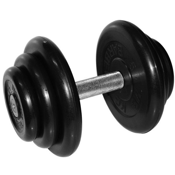 

Неразборная гантель MB Barbell Профи 1 x 18,5 кг, черный, Профи