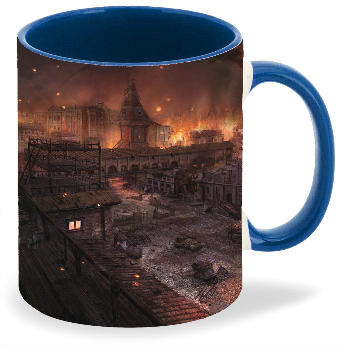 

Кружка CoolPodarok hunted the demons forge Город в огне, hunted the demons forge Город в огне