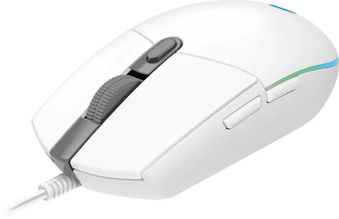 

Проводная игровая мышь Logitech G102 Lightsync белый (910-005824), G102 Lightsync