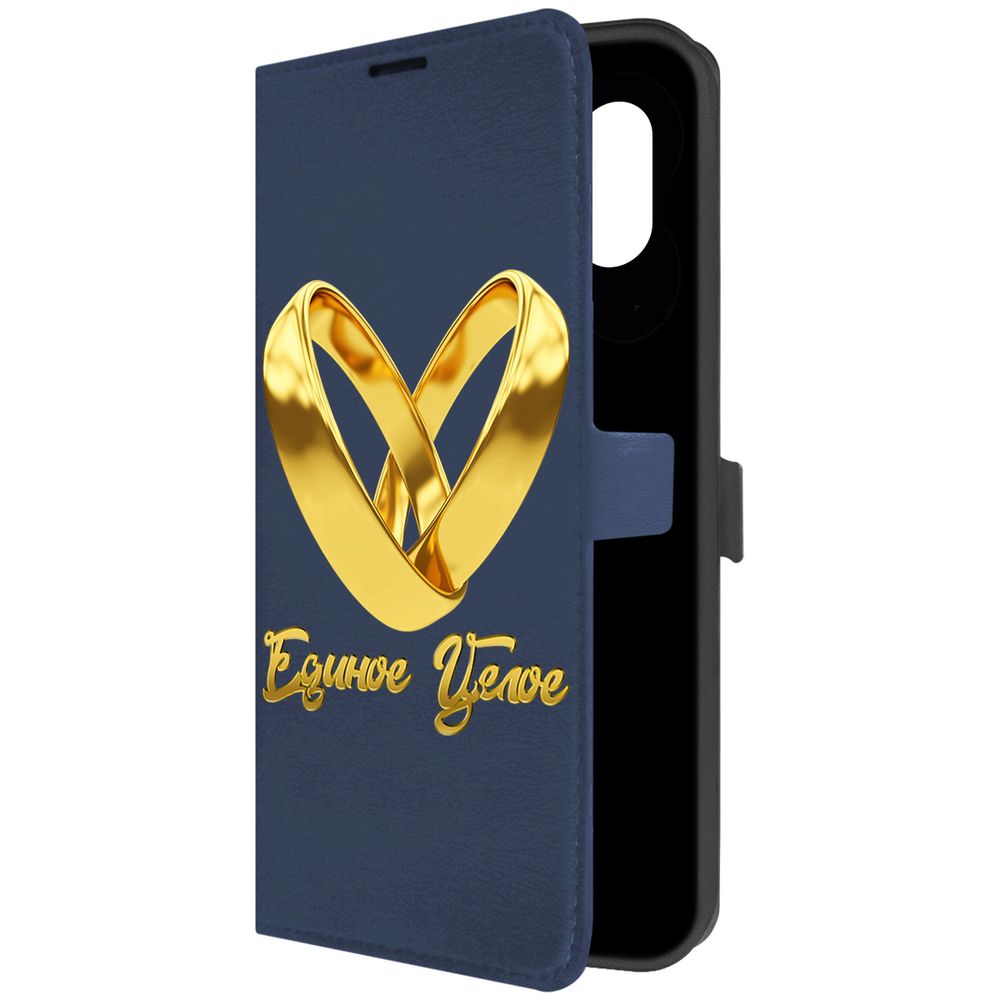 

Чехол-книжка Krutoff Eco Book для Samsung Galaxy M04 (M045) Единое целое (синий)