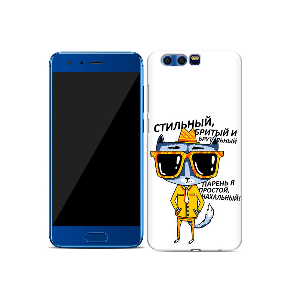 

Чехол MyPads Tocco для Honor 9 стильный кот (PT72546.48.625), Прозрачный, Tocco