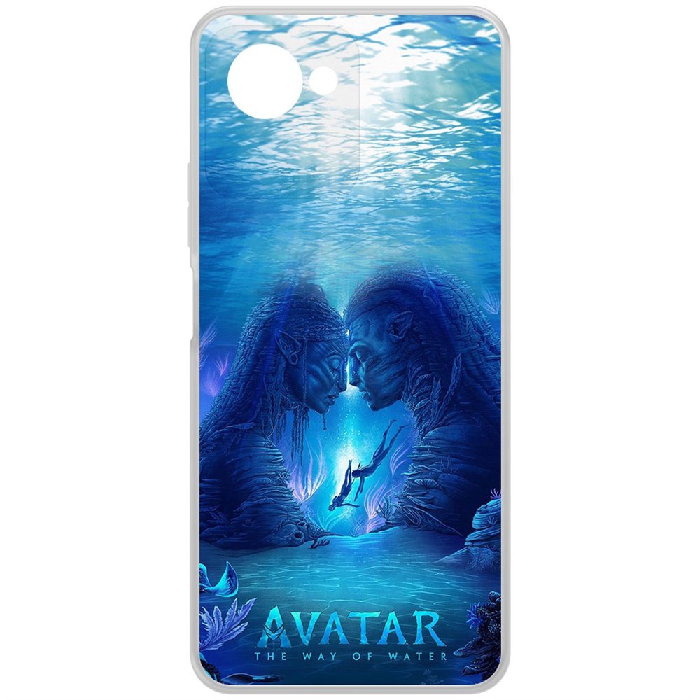 

Чехол-накладка Krutoff Clear Case Аватар - Рифы для Realme C30s, Прозрачный