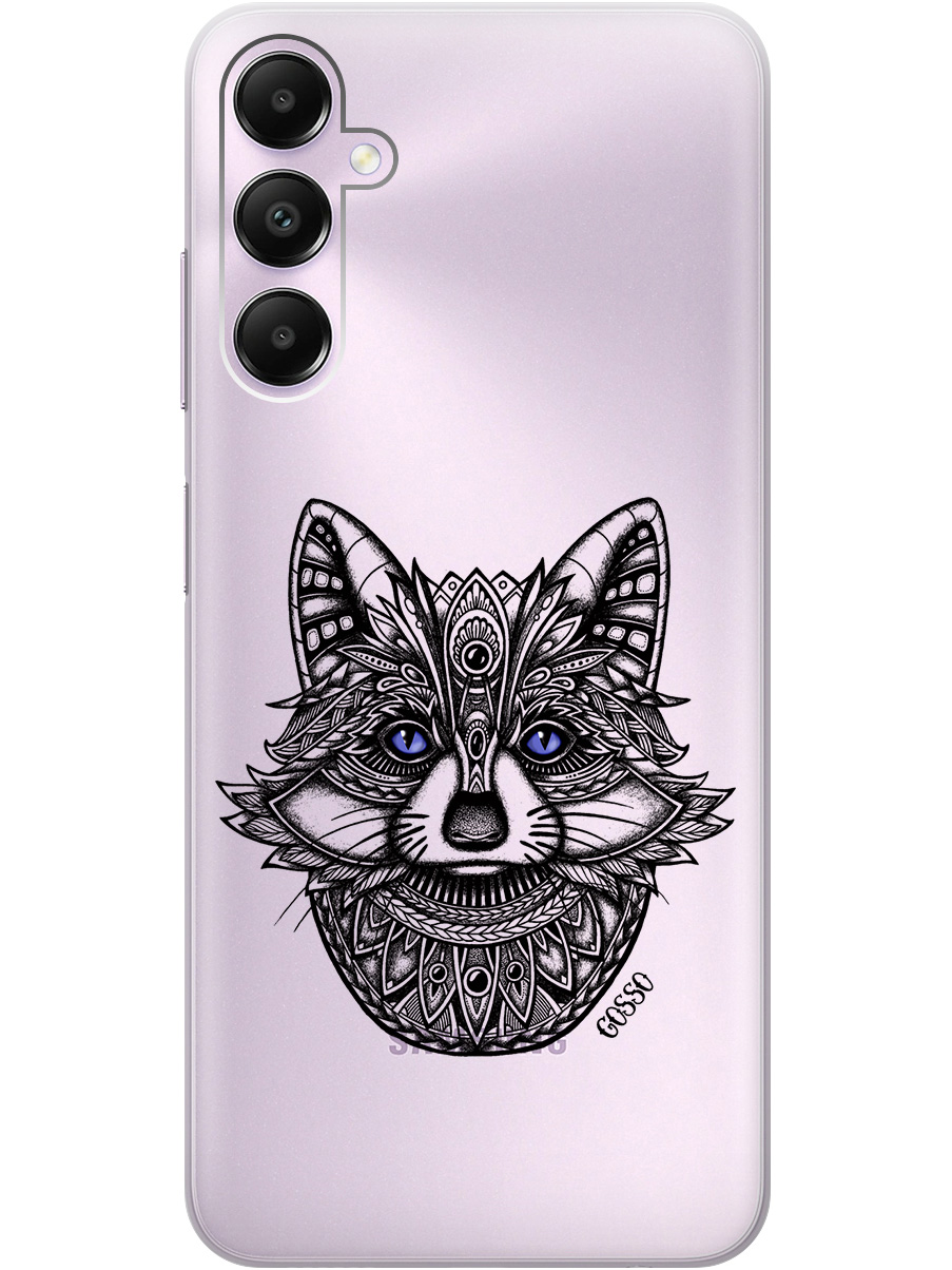 

Силиконовый чехол на Samsung Galaxy A05s "Grand Raccoon", Прозрачный;синий;черный, 20001456