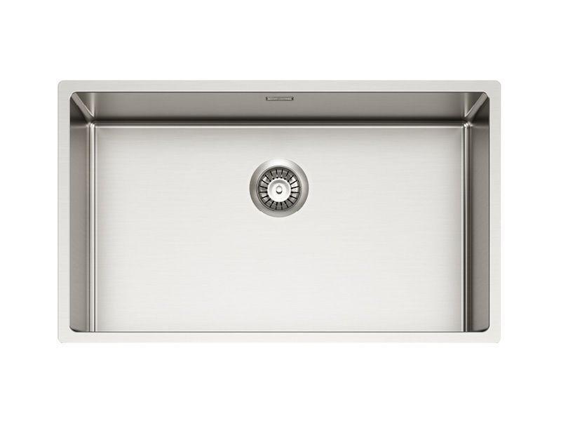 

Мойка для кухни ALVEUS NOX 60 1149927 BRS 740x440x200 с интегрированным сифоном, Серебристый, NOX 60