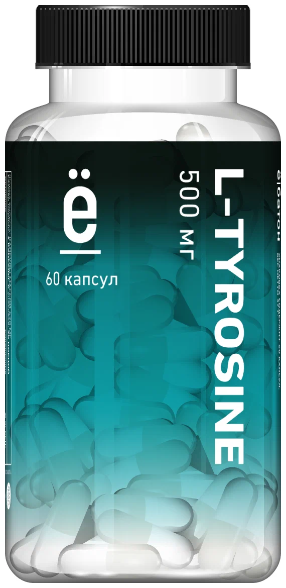 L-TYROSINE 620мг 60 капсул Тирозин Ёбатон 579₽