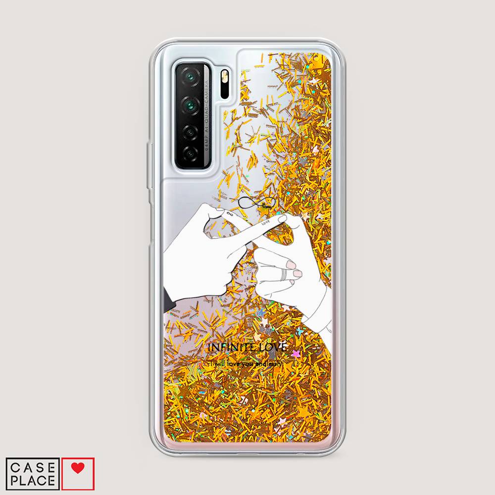 

Чехол Awog на Honor 30S (Global) "Любовь навсегда", Бежевый, 6102890-1
