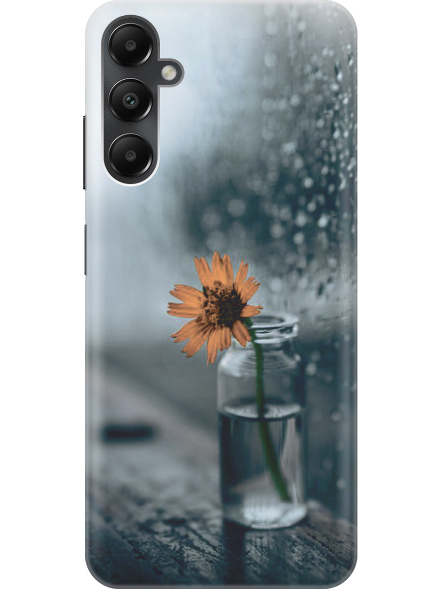 

Силиконовый чехол на Samsung Galaxy A05s "Осенняя меланхолия", Желтый;серый, 20001456