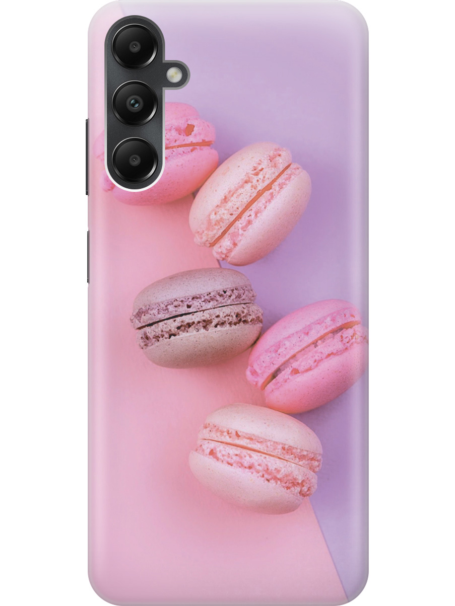

Силиконовый чехол на Samsung Galaxy A05s "Розовые макаруны", Розовый;фиолетовый, 20001456