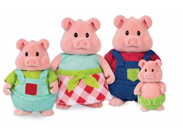 

Набор игровой Lil Woodzeez Семья свинок, W6196