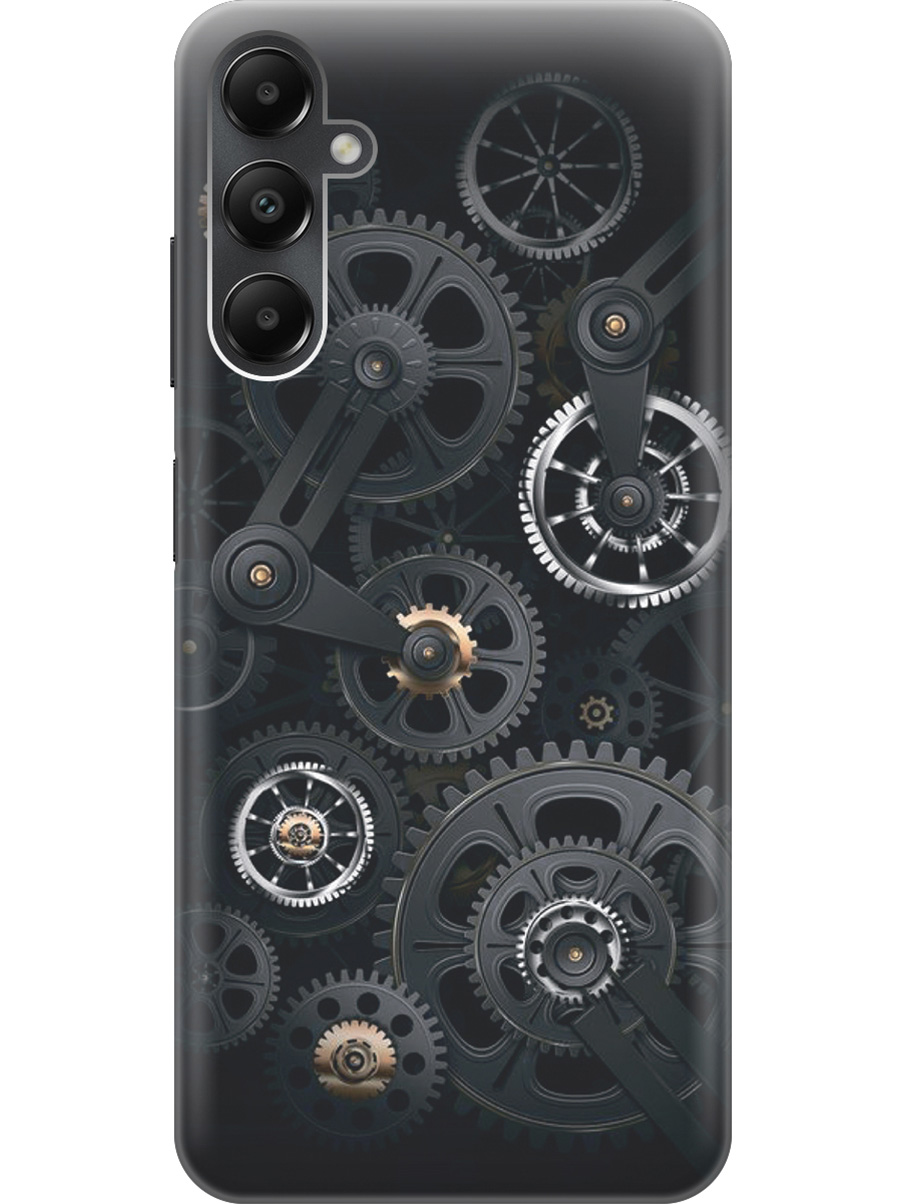 

Силиконовый чехол на Samsung Galaxy A05s "Механизм", Белый;серый, 20001456